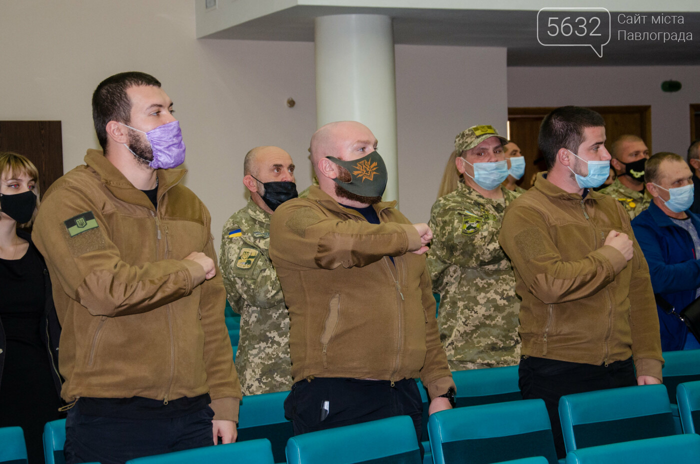 Павлоградским ветеранам АТО/ООС вручили награды, фото-1 Павлоградским ветеранам АТО/ООС вручили награды, фото-1