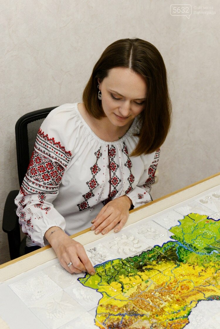 Павлоградцы смогут увидеть уникальную карту Украины, фото-2