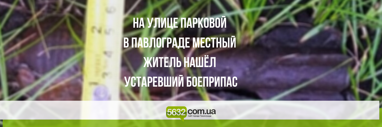 Павлоградец во время прогулки обнаружил устаревшую минометную мину Павлоградец во время прогулки обнаружил устаревшую минометную мину